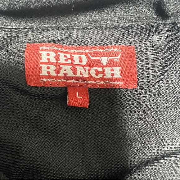 Red Ranch Black Men's‎ Vest - Picture 5 of 6